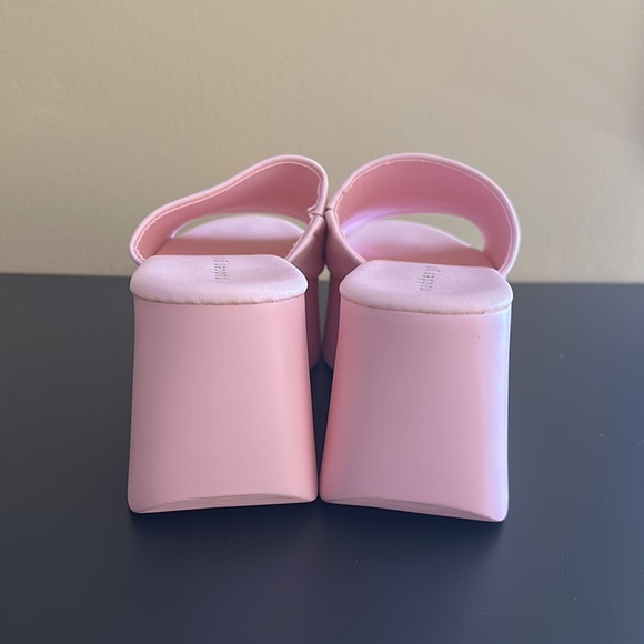 Madden Girl Baby Pink Platform Sandals - Picture 7 of 7
